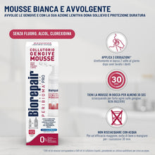 Carica l'immagine nel visualizzatore di Gallery, Biorepair, Peribioma PRO Collutorio Gengive Mousse, Lenitiva, 200 ml