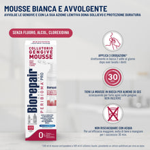 Carica l'immagine nel visualizzatore di Gallery, Biorepair, Peribioma PRO Collutorio Gengive Mousse, Lenitiva, 200 ml