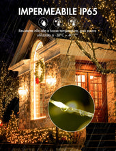 Carica l'immagine nel visualizzatore di Gallery, BESCOST Catena Luminosa Esterno 50 Metri 500 Led con Telecomando Luci Natale Esterno Luci da Esterno Impermeabile IP44 Lucine Led Decorative 8 Modalità per Giardino Albero Natale Festa