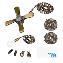 Carica l'immagine nel visualizzatore di Gallery, Catenella Luce e Ventilatore- Catenella Ventilatore (31,7 cm), 1x Catenella Luce (34,5 cm), 2X Catenelle di Prolunga 1M 
