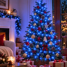 Carica l'immagine nel visualizzatore di Gallery, GINMA - Luci Natale LED Interno e Esterno con 8 Effetti Luce, Certificate IP44, Basso Consumo e Impermeabili - Cavo Tras