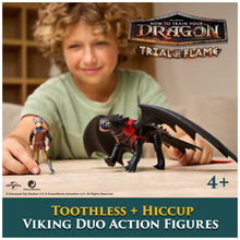 Carica l'immagine nel visualizzatore di Gallery, Dragons DreamWorks, How to Train Your Dragon, Sdentato e Hiccup, Drago e Giocattoli per Bambini, 4+ Anni