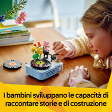 Carica l'immagine nel visualizzatore di Gallery, LEGO Creator 3 in 1 Giradischi con fiori 31172