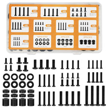 Carica l'immagine nel visualizzatore di Gallery, flintronic 68Pz Viti di Montaggio TVs, M4/M5/M6/M8/rondelle/distanziali, Kit Hardware di Montaggio TV Universale, per TV