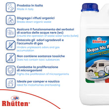Carica l'immagine nel visualizzatore di Gallery, Rhütten, AKQUA BLU WC 5L CAMPER