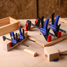 Carica l'immagine nel visualizzatore di Gallery, WORKPRO Set di Morsettottotti da Falegname a 4 Pezzi 120mm/150mm