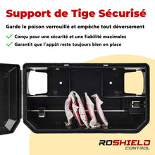 Carica l'immagine nel visualizzatore di Gallery, Roshield – Set di 4 stazioni esca a prova di manomissione per ratti e topi – compatibili con trappole ed esche (esca non