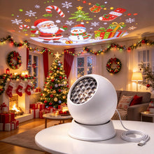 Carica l'immagine nel visualizzatore di Gallery, Proiettore di Natale, dinamico girevole a 360°, luce notturna a LED