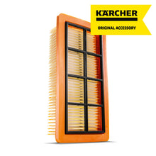 Carica l'immagine nel visualizzatore di Gallery, KÄRCHER Filtro plissettato piatto originale KFI 7420, 1 pezzo, per aspiracenere AD 2, AD 4 Premium, AD 3, AD 3.200, AD 3