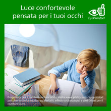 Carica l'immagine nel visualizzatore di Gallery, Philips Classic ultra-efficient LED bulb with energy efficiency class A, replaces 60W, E27 base, clear, warm white light
