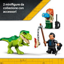 Carica l'immagine nel visualizzatore di Gallery, LEGO Jurassic World Camion da trasporto per il giovane T. rex 77978