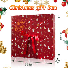 Carica l&#39;immagine nel visualizzatore di Gallery, Scatole per calendario &#39;Avvento, Calendario dell&#39;Avvento Scatola 24 Scatole Regali Natale Calendario Avvento, 2025 per Conto alla Rovescia e Decorazioni Natalizie (Rosso)