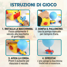 Carica l'immagine nel visualizzatore di Gallery, LUDAZON Macchinine ad Aria: Faranno Impazzire di Gioia Il Tuo Bambino, Regali di Compleanno Bambini 2 3 4 5 6 Anni, Gioc