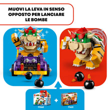 Carica l&#39;immagine nel visualizzatore di Gallery, LEGO Super Mario Pack di Espansione Il Bolide di Bowser, Giochi per Bambini da 8 Anni con Personaggio e Macchina Giocattolo da Collezione, Regalo per Gamer da Abbinare a Uno Starter Pack 71431