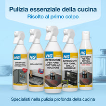 Carica l'immagine nel visualizzatore di Gallery, HG Detergente Per Piani Cottura Ad Induzione, Vetroceramica e Gas, 500ml