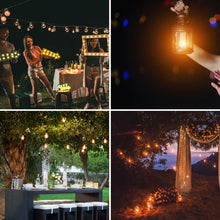 Carica l'immagine nel visualizzatore di Gallery, YindaLux Lampadine LED E27 Luce Calda 2200K, Lampadina 4W Equivalenti a 40W, Lampadina Vintage Edison LED Filamento, Ris