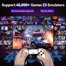 Carica l'immagine nel visualizzatore di Gallery, FebotakConsole per videogiochi retrò Febotak 2025 con oltre 40.000 giochi, 23 emulatori, HDM 4K, doppi controller wireless da 2,4 GHz, sistema Plug &amp; Play [Game Boy Advance] (Bianco)