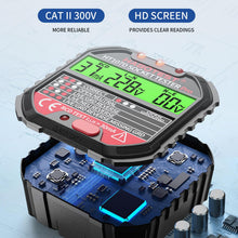 Carica l'immagine nel visualizzatore di Gallery, Tester de Prese Elettriche, Tester per Circuiti Elettrici con Test RCD e Display LCD, Rilevatore Cavi Elettrici 6 tipi d