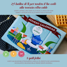 Carica l'immagine nel visualizzatore di Gallery, Acorus - Calendario dell'Avvento Elfin del tè – 8 gusti natalizi – 24 bustine di tè per il conto alla rovescia di Natale – Idea regalo per il periodo invernale festivo