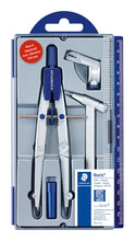 Carica l&#39;immagine nel visualizzatore di Gallery, Staedtler - Compasso Scuola Media Elementare e Superiore, Include Astuccio, Accessori e Tubetto Mine Compasso, Ideale per Cancelleria Scuola e Cartoleria - Materiale Scolastico e Cose per la Scuola