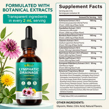 Carica l'immagine nel visualizzatore di Gallery, Gocce per Drenaggio Linfatico, Lymph Balance Gocce 120ml – Formula Vegetale Concentrata – Integratore Alimentare Liquido