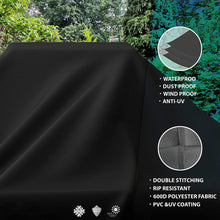Carica l'immagine nel visualizzatore di Gallery, Copertura per barbecue, copertura per barbecue resistente alle intemperie, protezione UV 30+, panno Oxford 600D, resistente agli strappi, Outback, Jenn Air universale (147x61x122 cm)