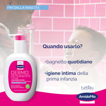 Carica l'immagine nel visualizzatore di Gallery, Euphidra AmidoMio Dermo Detergente 0-5 anni delicato pelle sensibile – 400 ml