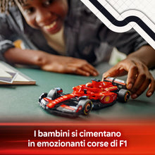 Carica l'immagine nel visualizzatore di Gallery, LEGO Speed Champions Auto da Corsa Ferrari F1 SF-24 - Giocattolo da Collezione con Minifigure Formula 1 - Giochi di Natale per Bambini da 10 Anni o per Adulti Fan degli Sport Automobilistici 77242
