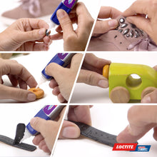 Carica l&#39;immagine nel visualizzatore di Gallery, Loctite Super Attak Creative, Colla liquida trasparente con applicatore a penna, Colla attaccatutto forte per applicazioni facili e precise, Adesivo per legno, gomma, metallo, pelle, 1x3g