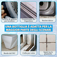 Carica l'immagine nel visualizzatore di Gallery, Antimuffa Gel, Muffa Rimuovi Gel Di Grande Capacità Da 140 g, Prodotti Antimuffa Sicuri e Inodori, Gel per Rimozione di Muffe, Per la Casa Delicata, Per Rimuovere la Muffa e Rimuovere la Muffa (140g)