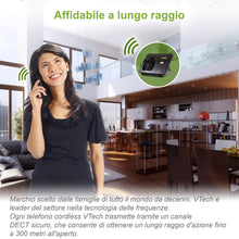 Carica l'immagine nel visualizzatore di Gallery, VTech CS2000 Telefono Cordless Casa DECT con vivavoce e blocco chiamate, Telefono fisso per anziani, identificatore di c