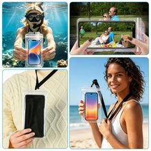 Carica l'immagine nel visualizzatore di Gallery, 10 Pz Universale Cover Subacquea, 6,8–7,2 pol.,Per Nuoto, Immersioni,