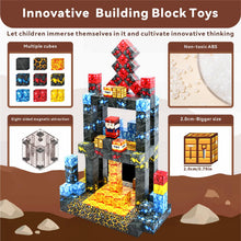 Carica l'immagine nel visualizzatore di Gallery, Yolla Loos Blocchi magnetici da costruzione, giocattoli da costruzione, set di costruzioni educative da - regalo perfetto per compleanno e vacanze per bambini dai 3 anni in su