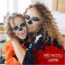 Carica l'immagine nel visualizzatore di Gallery, Festicy Set Denti Finti Vampiro per Bambini Taglia S I Età 6-12 Anni