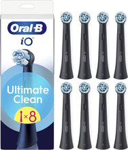 Carica l'immagine nel visualizzatore di Gallery, Oral-B Testine di Ricambio iO Ultimate Clean, Nere, 8 Ricambi
