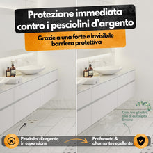 Carica l'immagine nel visualizzatore di Gallery, Spray repellente per pesciolini d'argento - 500 ml - Protezione con estratto di eucalipto e crisantemo - Agente contro i pesciolini d'argento