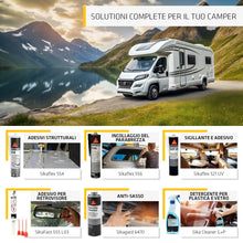 Carica l'immagine nel visualizzatore di Gallery, SIKA - Adesivo per assemblaggio camper - Sikaflex-554, Bianco - Incollaggio strutturale ad alta elasticità - Massima sta