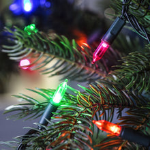 Carica l'immagine nel visualizzatore di Gallery, Lights4fun - Catena di Luci con 150 LED Multicolore con Lampadina a Forma Tradizionale