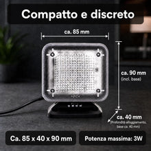 Carica l'immagine nel visualizzatore di Gallery, Simulatore TV LED Antifurto Casa, 12 LED, Timer