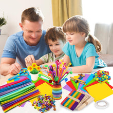 Carica l'immagine nel visualizzatore di Gallery, Lavoretti Creativi per Bambini,2500+PCS DIY Art Craft Set,Giochi Creativi