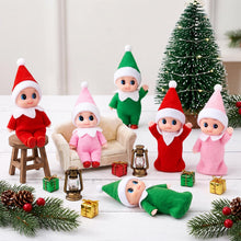 Carica l'immagine nel visualizzatore di Gallery, Elfo Natale Pupazzo, Bambola Elfo di Natale, Mini Elfi di Natali, Bambola Elfos Natalizio, Regali di Natali E Capodanno,