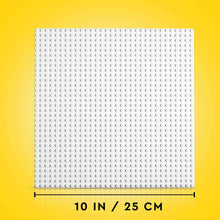 Carica l&#39;immagine nel visualizzatore di Gallery, LEGO Classic Base Bianca, Tavola per Costruzioni Quadrata con 32x32 Bottoncini, Piattaforma Classica per Mattoncini per Costruire ed Esporre per Bambini e Bambine da 4 Anni in su 11026