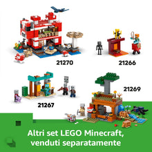 Carica l'immagine nel visualizzatore di Gallery, LEGO Minecraft La Casa del Maialino Giocattolo - Set di Costruzioni che Include una Figura Eroe, un Mob, una Fattoria e un Bioma della Foresta - Regalo per Gamer, Bambine e Bambini da 7 Anni - 21268