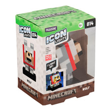 Carica l'immagine nel visualizzatore di Gallery, Minecraft Wolf Icon Light - Prodotto Minecraft con licenza ufficiale