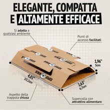 Carica l'immagine nel visualizzatore di Gallery, Super Ninja Trappole per Scarafaggi e Blatte da Interno, 12 Pezzi
