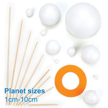 Carica l&#39;immagine nel visualizzatore di Gallery, Baker Ross Kit Sistema Solare Fai da Te per Bambini (Confezione da 2 Kit), Bianco