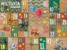 Carica l'immagine nel visualizzatore di Gallery, PLAYMOBIL Wiltopia 71006 Calendario Dell'Avvento Fai da Te, Viaggio degli Animali Intorno, Include 23 Animali da Tutto, Giocattolo Sostenibile per Bambini dai 4 Anni in su