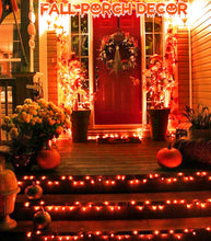Carica l'immagine nel visualizzatore di Gallery, cshare Catena luminosa per Halloween, 3 m, 30 LED con funzione timer 6H, per autunno, Halloween, feste a tema, carnevale