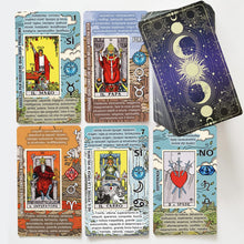 Carica l&#39;immagine nel visualizzatore di Gallery, TAROTIKA - Tarocchi Carte Italiano, Imparare Tarot Deck di Lettura Facile e Veloce, con Significati Inversi, SÌ o No, Oroscopi, Pianeti e Chakra (Italiano)