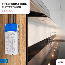 Carica l'immagine nel visualizzatore di Gallery, ETZ-105 Trasformatore elettronico 12V 105W